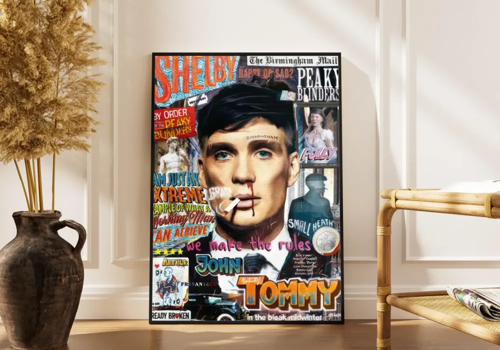 Stylowy plakat "Peaky Blinders" - dodatek do każdego wnętrza