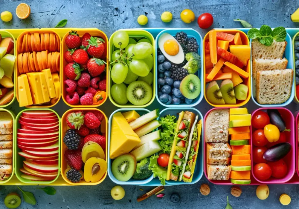 Lunchbox dla dzieci z przegródkami: Zdrowe posiłki do szkoły