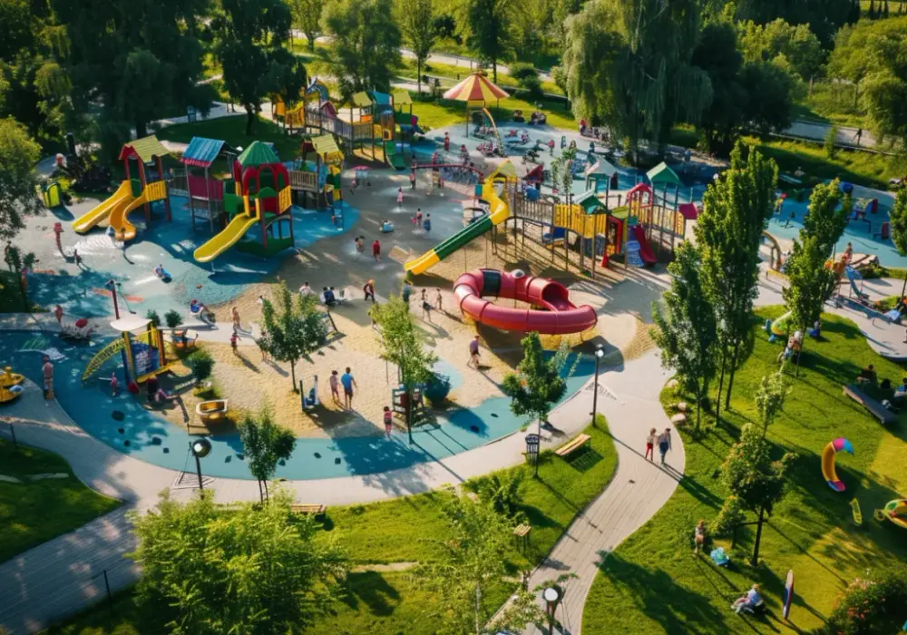 Błonie park Bajka: Rodzinne atrakcje na świeżym powietrzu