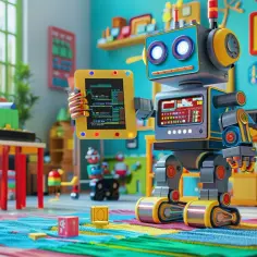 Roboty dla dzieci: Zabawki rozwijające zainteresowanie