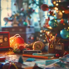 Prace świąteczne dla dzieci: Bożonarodzeniowe dekoracje DIY