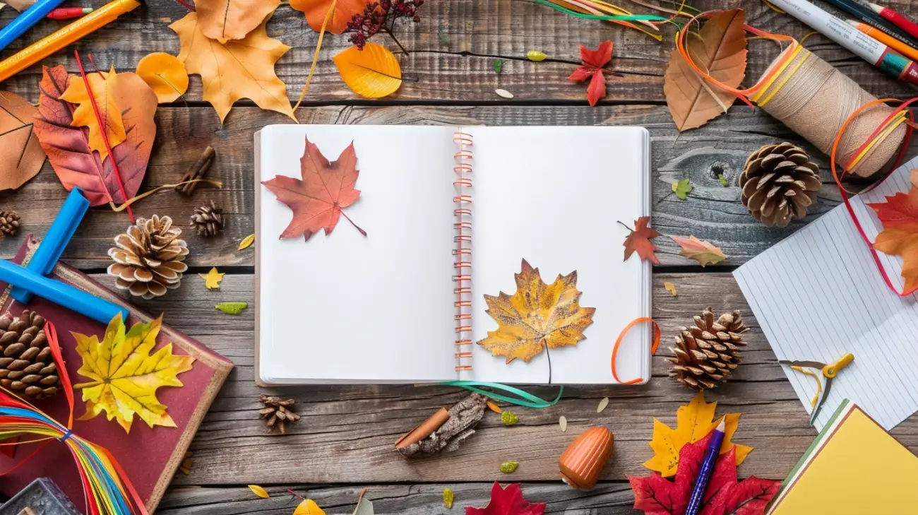 Zdjęcie Jesienny lapbook - jak stworzyć go krok po kroku z dziećmi?