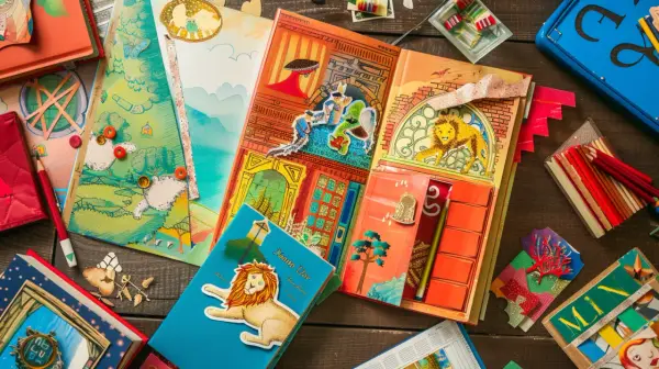 Opowieści z Narnii lapbook: Kreatywna nauka o książce